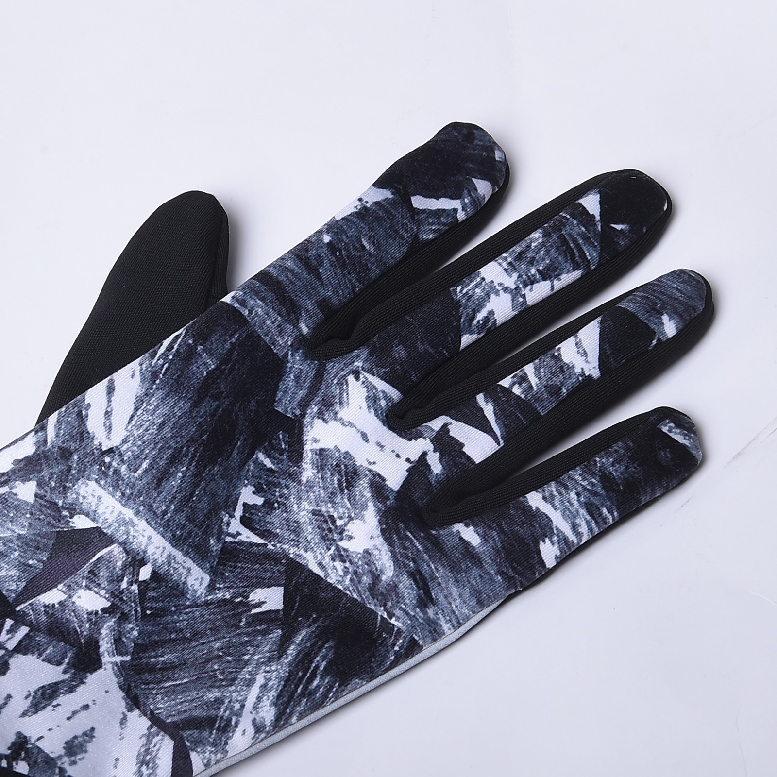 AONIJIE M-57 Sports Gloves Men Women Autumn Winter Warm Plush Gloves Touch Screen Mittens for Outdoor Running Climbing Hiking