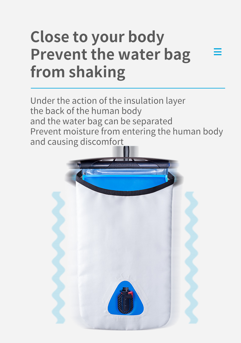 AONIJIE SDT-02 Outdoor Running Water Bag Insulation Cover White