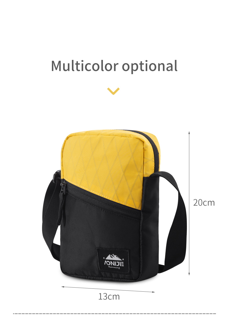 AONIJIE H3206 Outdoor Travel Messenger Bag Lightweight Sports Daily  Shoulder Bag Unisex Waterproof Crossbody Bag for Hiking Shopping