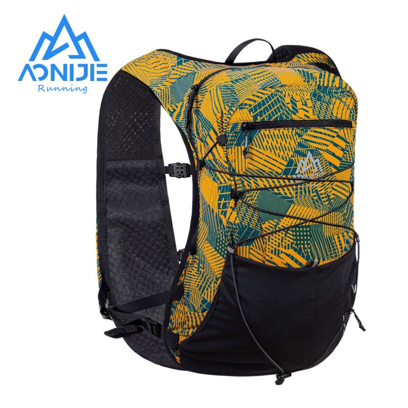 AONIJIE C9112 12L Outdoor Sports Off Road Running Backpack Cycling Hiking Mountaineering Marathon Bag Travel Hydration Knapsack