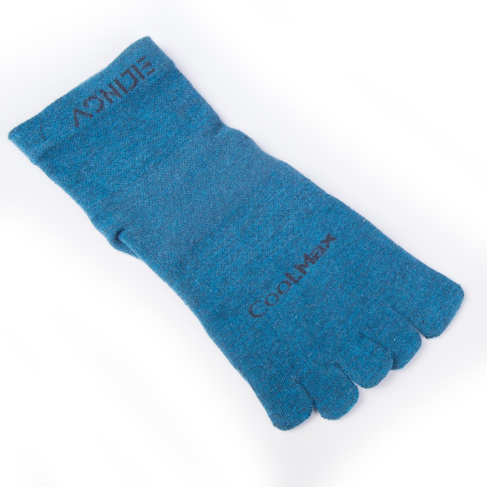 AONIJIE E4109S Running Cycling Toe Ankle Socks Coolmax Mountain Hiking Socks Outdoor Breathable Sports Five-finger Socks