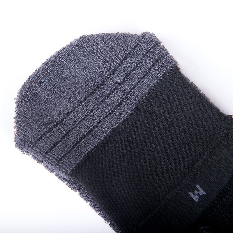  1Pair AONIJIE E4819 Sports Five-finger Socks Thicken Warmth Breathable Toe Socks Outdoor Running Hiking Five-finger Terry Socks