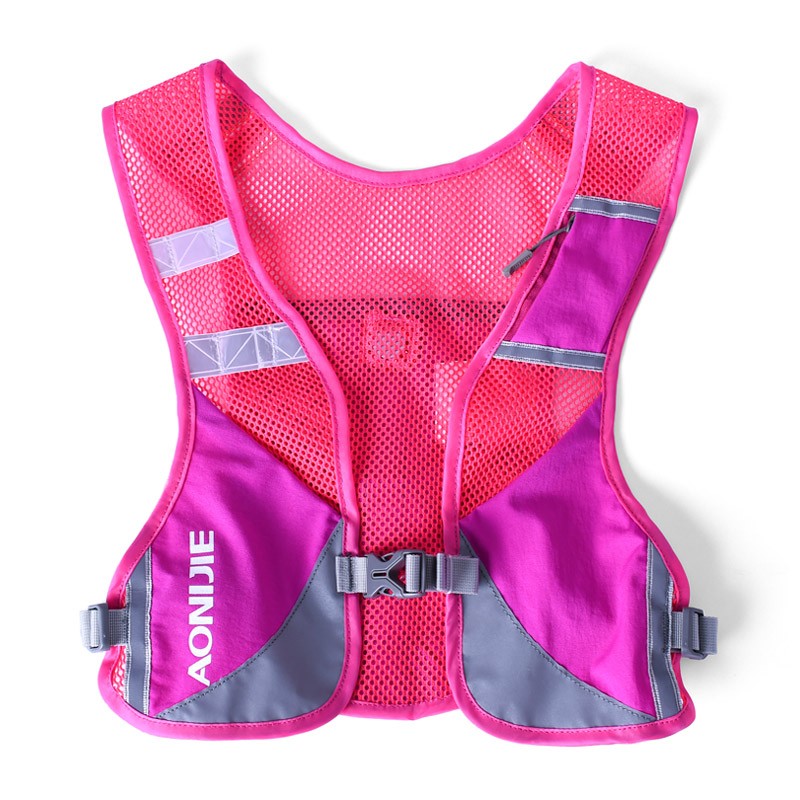 Aonijie E884 Running Backpack Reflective Hydration Vest Sports Cycling Vest Rucksack for Hiking Camping Running Marathon Race