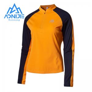 AONIJIE FM5173 Ootdoor Female Running Long-sleeved T-shirt Spring Autumn Women Sunscreen Sports Sweatshirt for Fitness Cycling