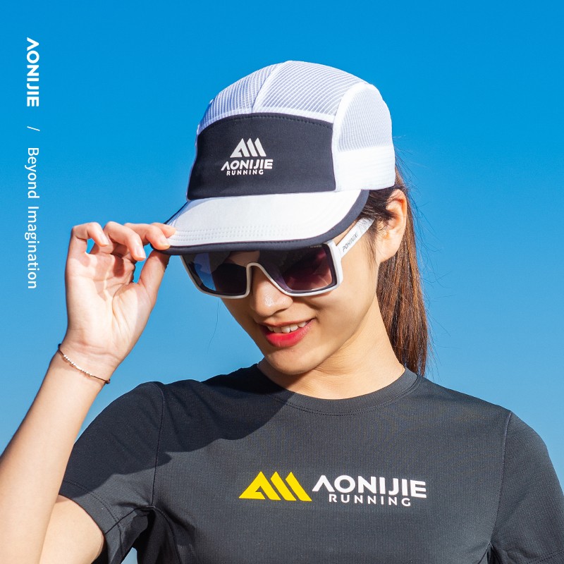 AONIJIE E4620 Outdoor Sports Hat with Mesh Breathable Sun Protection Sunshade Fashion Lightweight Sports Sun Hat for Men Women
