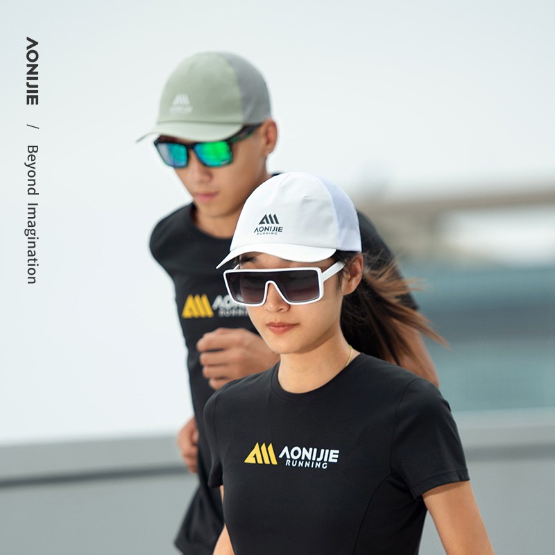 AONIJIE E4615 Outdoor Sports Sunshade Hat Protection Brim Sunscreen Basketball Hat Men Women Summer Running Hiking Sun Caps
