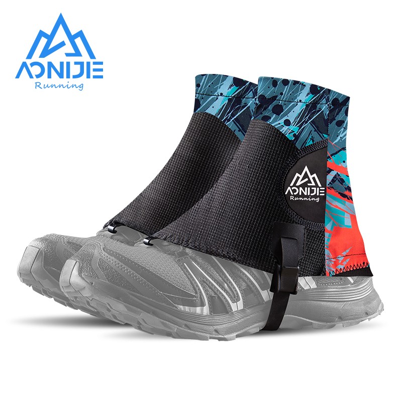 AONIJIE E941 Running Reflective Gaiters Shoes Covers Outdoor Hiking Mountaineering Durable Insect Resistant Sandproofs Covers