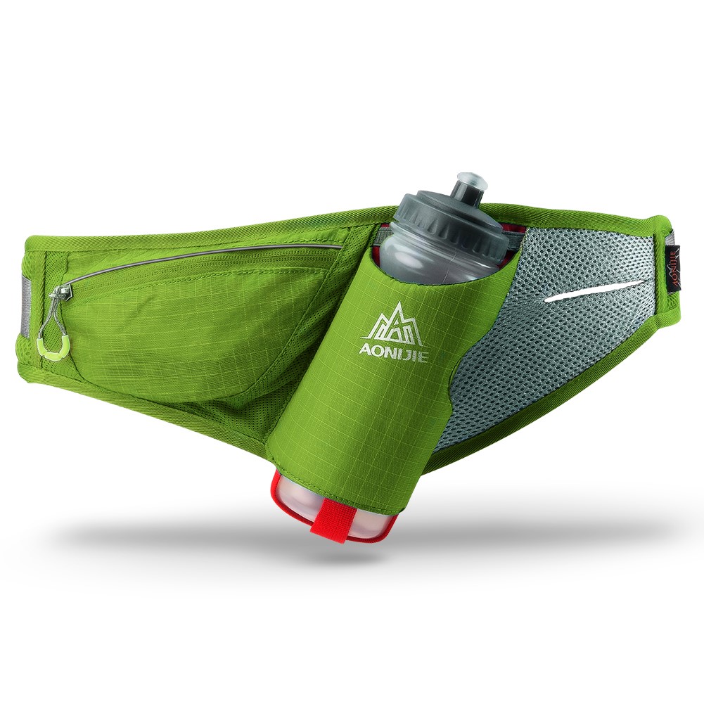 AONIJIE E849 Marathon Jogging Waist Cycling Bags Hydration Belt Waist Bag for 750ml Water Bottle Nylon Outdoor Bags