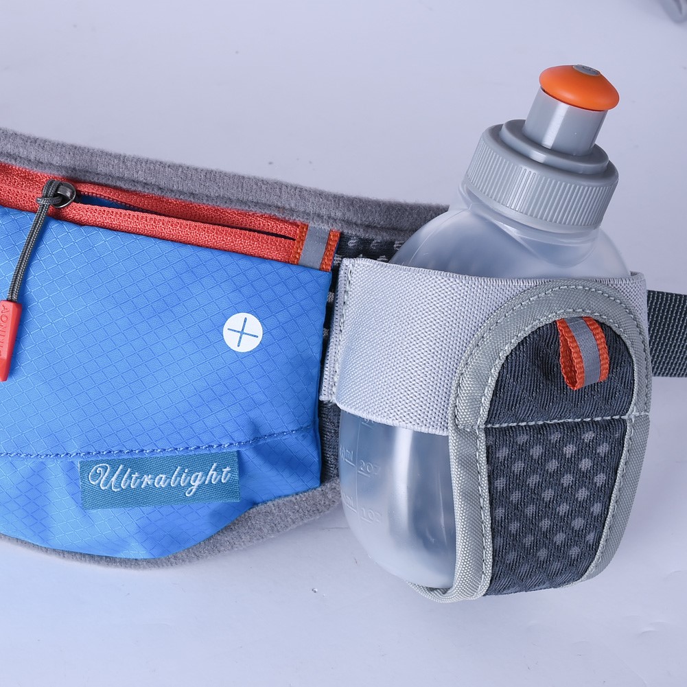 AONIJIE E882 Outdoor Running Sports Waist Bag Belt Multifunctional Zipper Pockets Waterproof Mobile Phone Bag