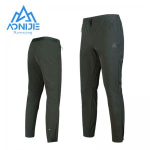 AONIJIE FM5145 Autumn Winter Sport Male Padded Trousers Nylon Leisure Men Long Light Pants for Outdoor Running Fitness Daily Wear