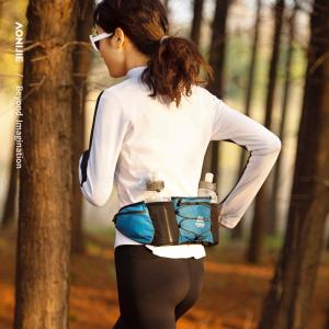 AONIJIE W8120 Sports Fanny Pack with Pocket Large Capacity Running Dual Kettle Adjustable Waist Bag for Riding Hiking Marathon