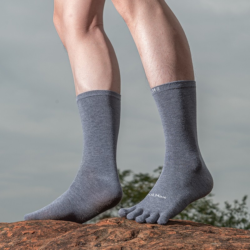 AONIJIE E4831 Sports Five Finger Socks Unisex Breathable Wicking Soft Thin 5 Toe Socks for Running Fitness Yoga Walking