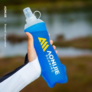 AONIJIE SD71 TPU/PP Sports Foldable Water Bottle 500ML Soft Flask Off Road Marathon Running Cycling Hiking Soft Water Bottle