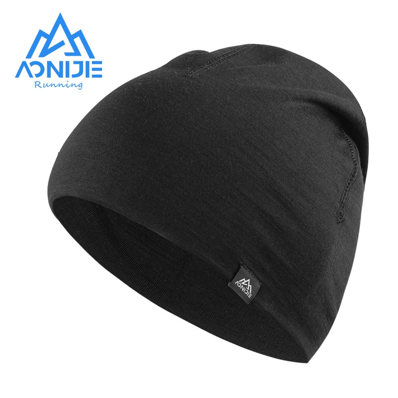 AONIJIE M-38 Autumn Winter Wool Knitted Hat Solid Windproof Ear Protection Warm Caps Sports Running HiKing Cycling Beanie Hat