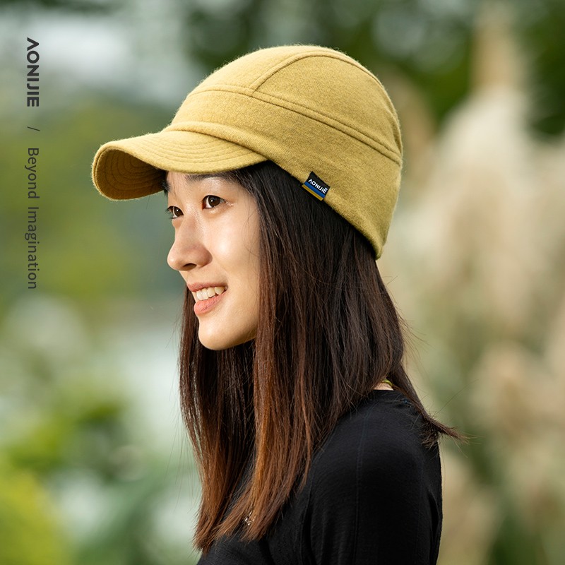 AONIJIE M-40 Autumn Winter Running Hats Sports Wool Ear Protection Windproof Caps Outdoor Riding Hiking Soft Warm Men Women Hat