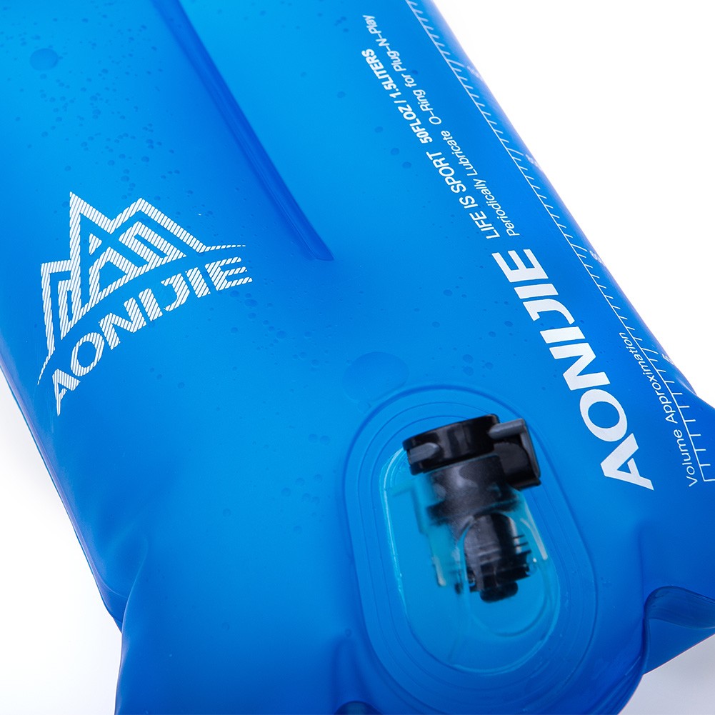 AONIJIE SD16 1.5L 2L 3L Running Hiking Sports Water Bag BPA Free Soft Reusable Hydration Water Bladder Foldable Water Bottle
