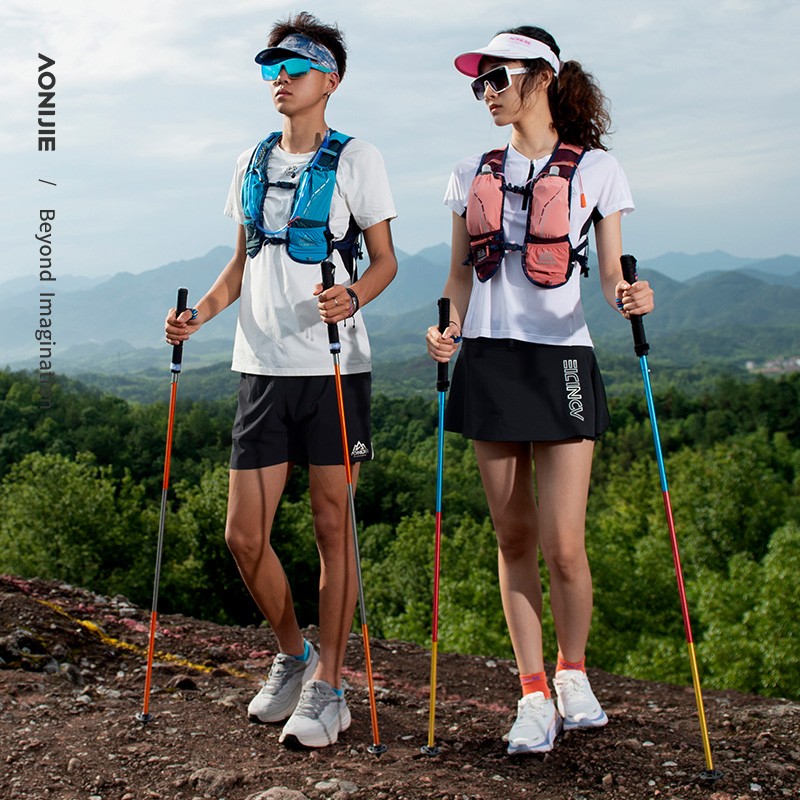AONIJIE E4201 Trail Walking Sticks Ultra Strong Hiking Folding Trekking Poles Outdoor Sports Climbing Sticks