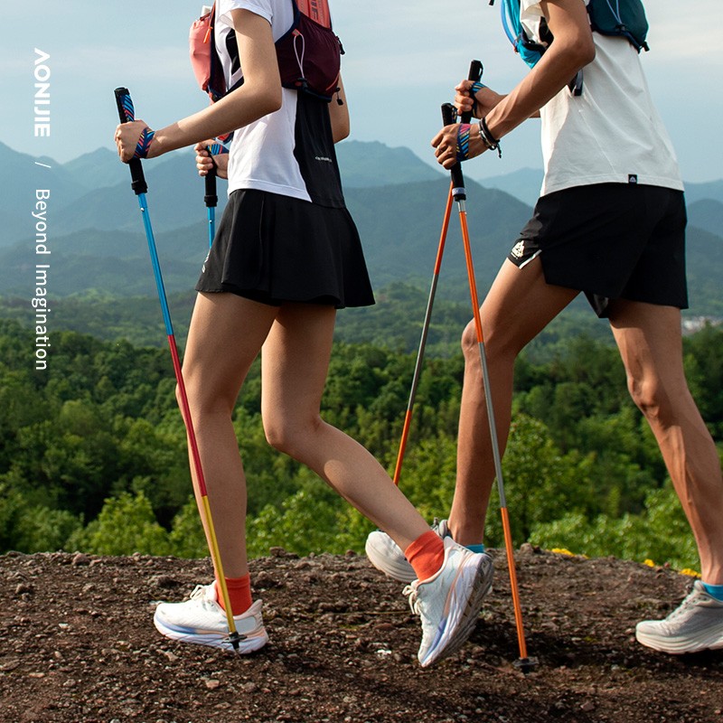 AONIJIE E4201 Trail Walking Sticks Ultra Strong Hiking Folding Trekking Poles Outdoor Sports Climbing Sticks